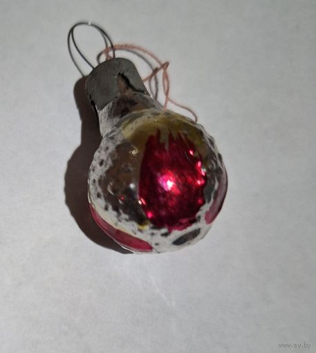 Елочная мини игрушка шар из армянского набора Малютка