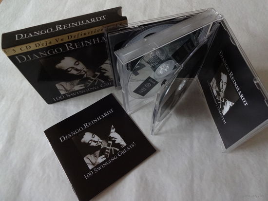 (Box - 5cd)  Django Reinhardt – 100 Swinging Greats!