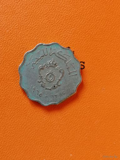 Ливия, 50 миллим, 1965 год, KM# 10