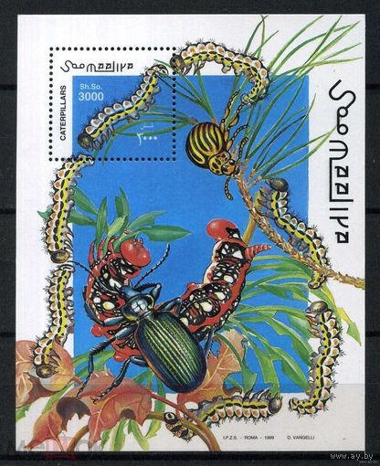 СОМАЛИ 1999 Г. НАСЕКОМЫЕ: ЖУКИ MNH