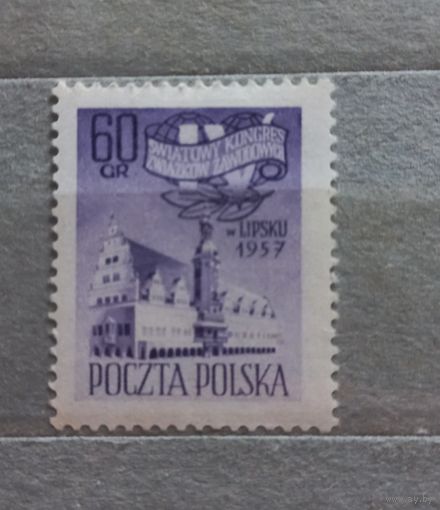 Польша. 1957г. Конгресс профсоюзов.