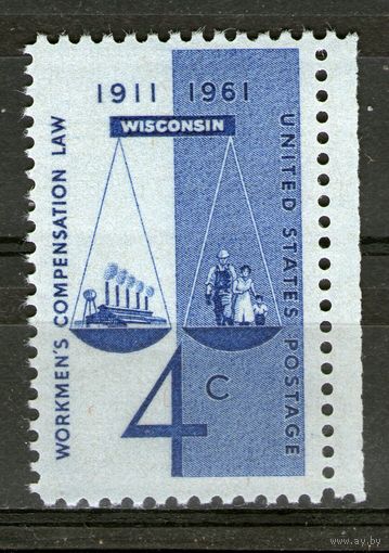 США. Михель- 812. Чистая.