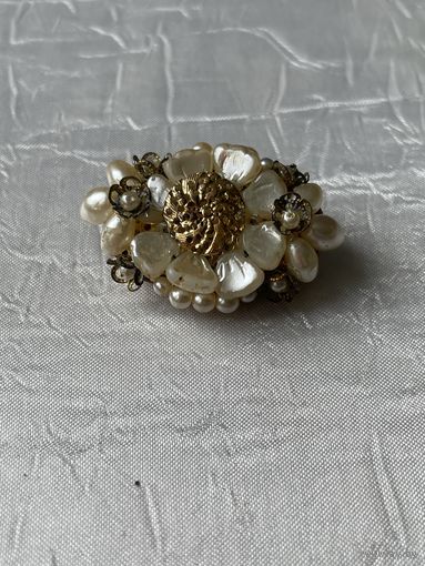 Брошь.Чешская.50-е,60-е