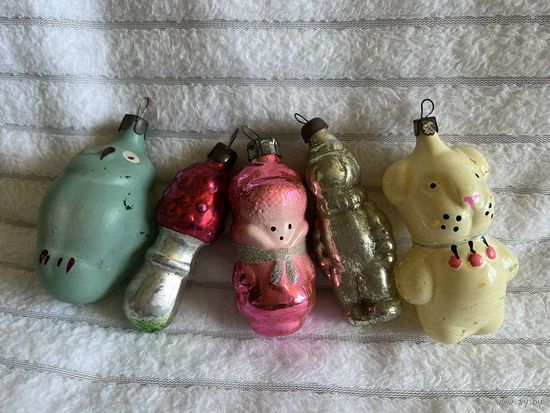 Ёлочные игрушки ссср