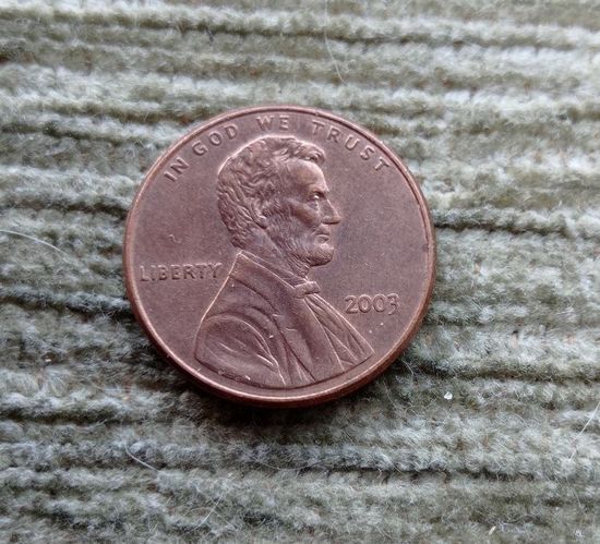 Werty71 США 1 цент 2003