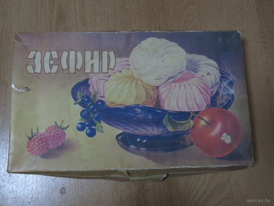 Коробка от зефира.