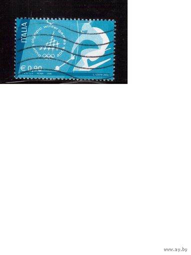 Италия-2006(Мих.3086) , гаш.,  Спорт , ОИ
