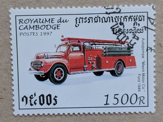 Камбоджа.1997.Пожарный транспорт
