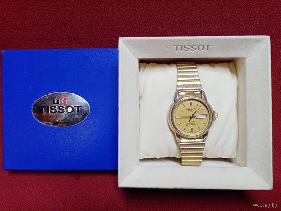 С рубля без мц. часы наручные Tissot. автоподзавод. на ходу. 21 камень. оригинал.