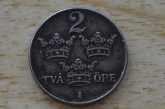 Швеция 2 эре 1946
