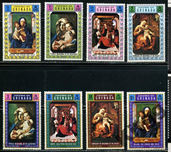 Гренада 1970 ** Живопись Рождество
