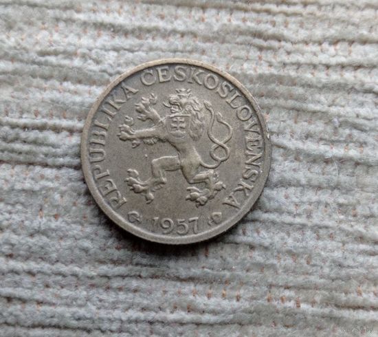 Werty71 Чехословакия 1 крона 1957