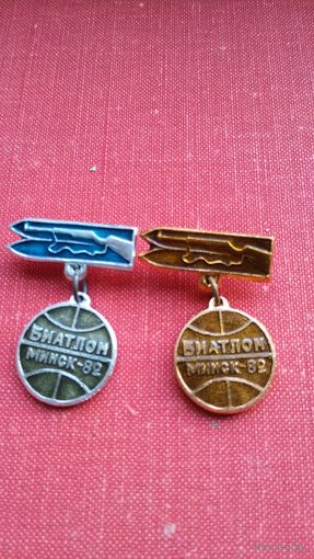 БИАТЛОН, МИНСК 1982 г.