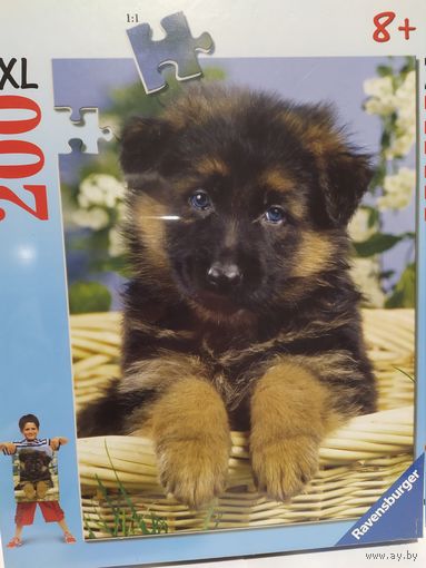 Паззл Равенсбургер Щенок 200 элементов+шар паззл Друзья 60 элементов (одним лотом)