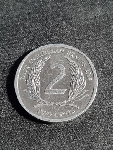 Восточные Карибы 2 цента 2008