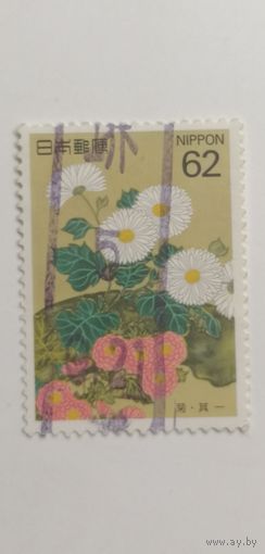 Япония 1993. Сезонные цветы