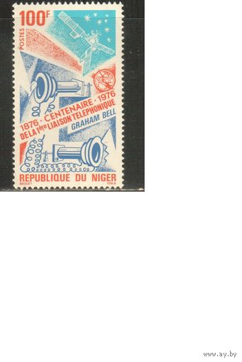 Нигер-1976 (Мих.512) ** , Телефон(одиночка)