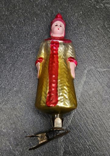 Елочная игрушка Царица винтаж из СССР