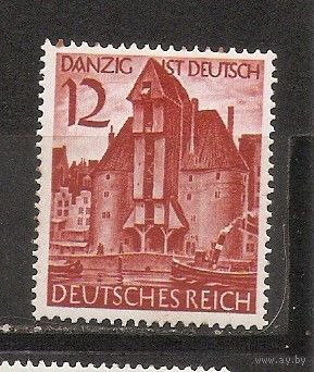 ФФ4 Третий рейх 1939 Данциг - это Германия следы от наклеек