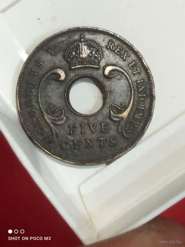 Африка 1923 год 5 центов