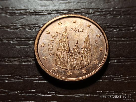 Испания 1 евроцент 2013