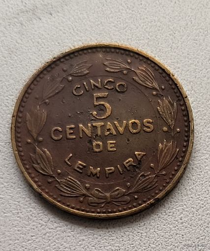 Гондурас 5 сентаво, 1975 6-1-7