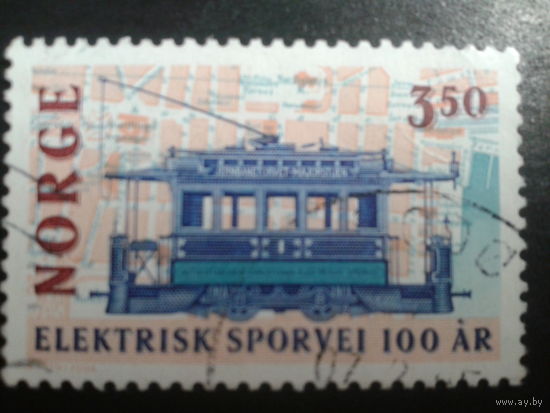 Норвегия 1994 трамвай