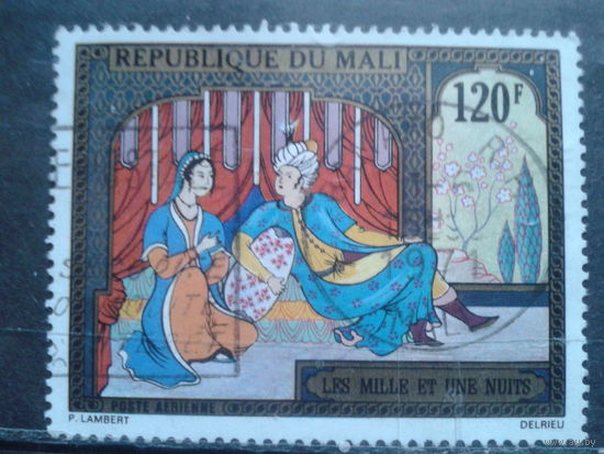 Мали, 1971. Сцена из сказки Тысяча и одна ночь