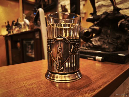 Подстаканник мельхиоровый 1950 года идеальное состояние 6 шт.