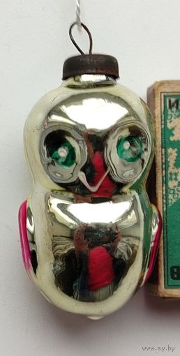 Ёлочная игрушка. Сова. 215.