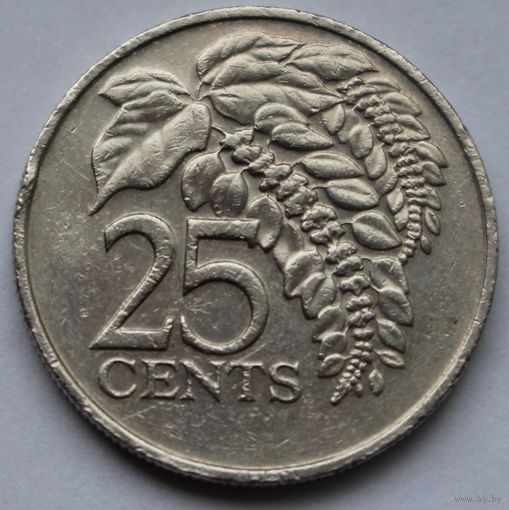 Тринидад и Тобаго, 25 центов 1983 г.
