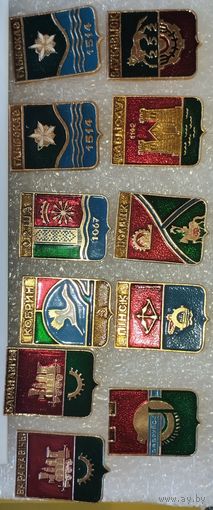 Гербы городов Беларуси.