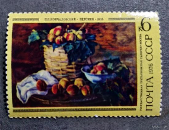 Марка СССР 1976 год П.П.Кончаловский