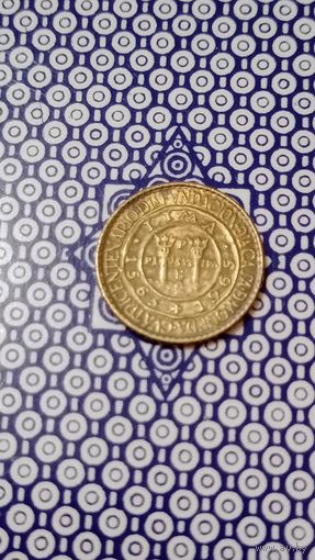 Перу 5 сентаво 1965 монетному двору в Лиме 400 лет