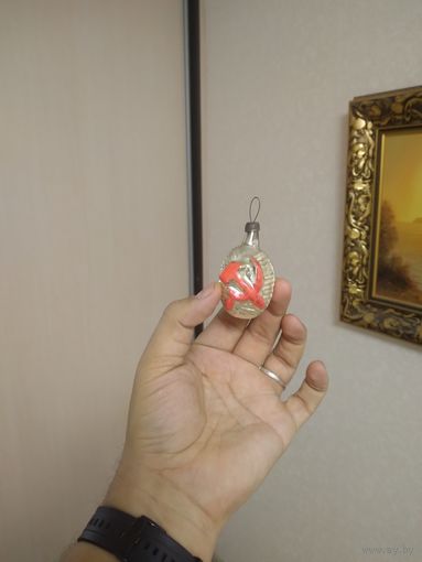 Редкая !Елочная игрушка.