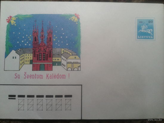 Литва 1990 хмк Рождество