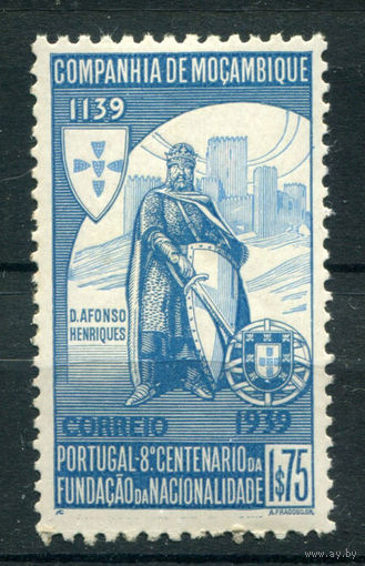 Португальские колонии - Мозамбик - 1940г. - 800 лет португальской нации - 1 марка - полная серия, MNH [Mi 227]. Без МЦ!