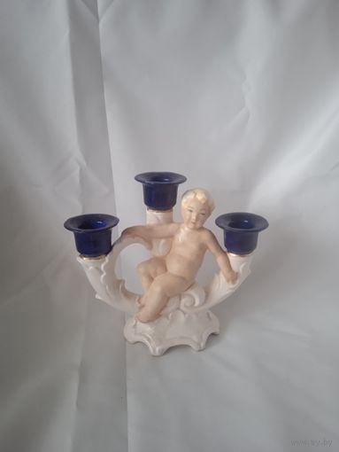 Подсвечник Путти. Германия.