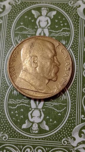 Чехословакия 10 крон 1990 Масарик