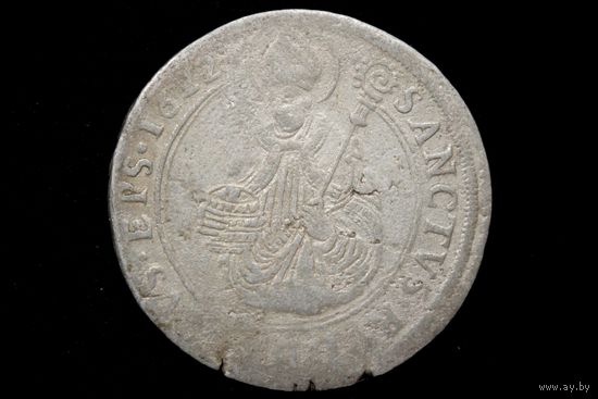 Талер (120 крейцеров) 1622 г. Зальцбург (Австрия), Парис фон Лодрон. Пореже!