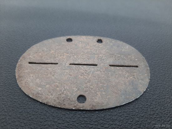 Жетон сс вермахт , вов