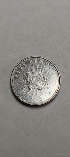 Гибралтар 5 пенни 2014