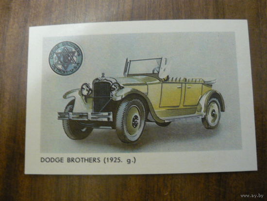 Карманые календарики. DODGE . 1987