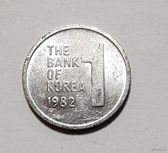 Южная Корея 1 вона, 1982