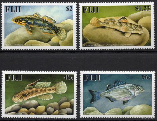 Фиджи 2002. Фауна моря. Рыбы. 4 марки Mi 1002