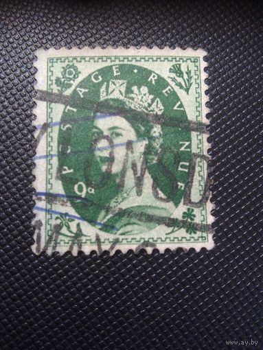 Великобритания. Стандарт. 1955г. гашеная