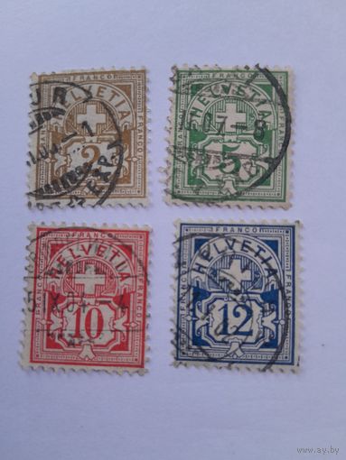 Швейцария  1882-1906