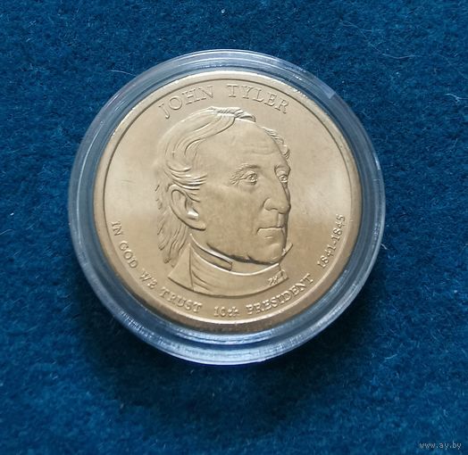315. 1 доллар 2009 г. Джон Тайлер
