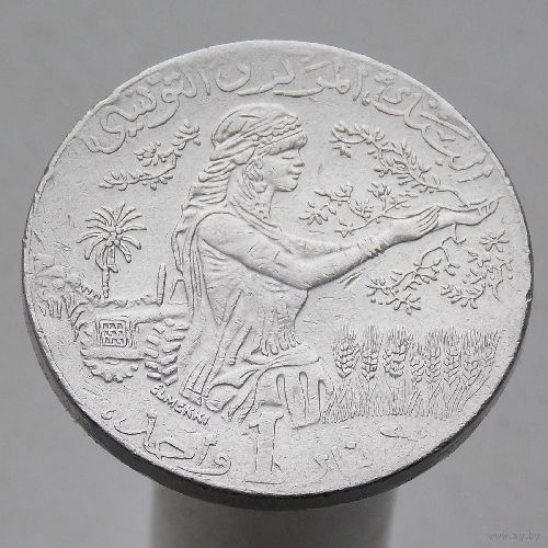 Тунис 1 динар 2009