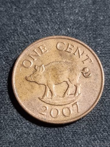 Бермудские острова 1 цент 2007